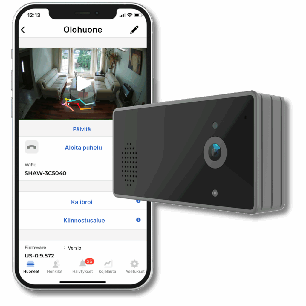 #sentinare #kamera #aly #koti #npe